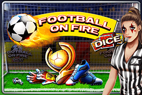 Football on Fire Dice